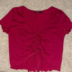Shein Cropped Shirt